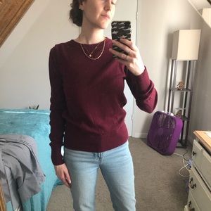 Pact crewneck sweater.